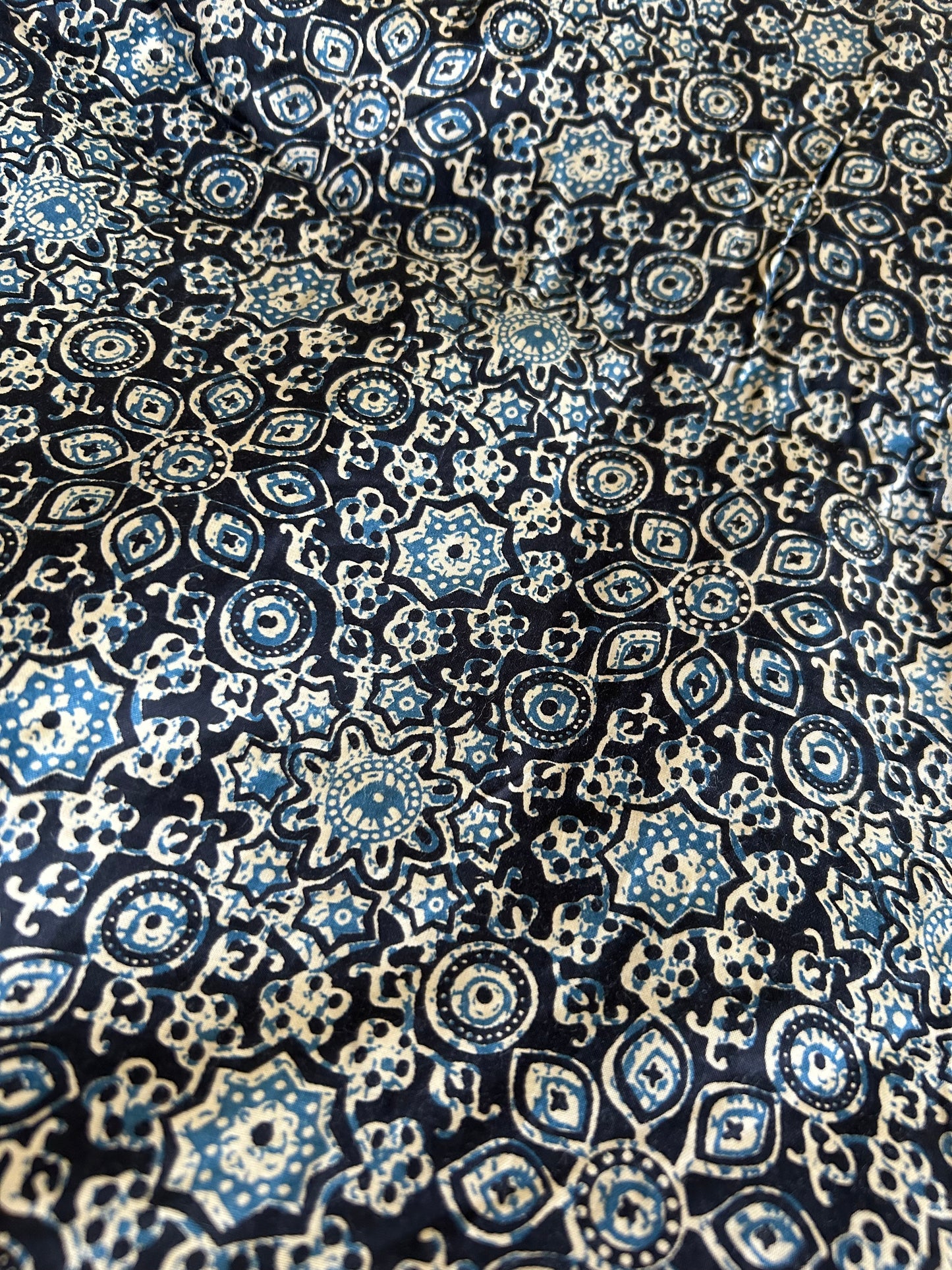 Ajrakh Print on Modal Satin