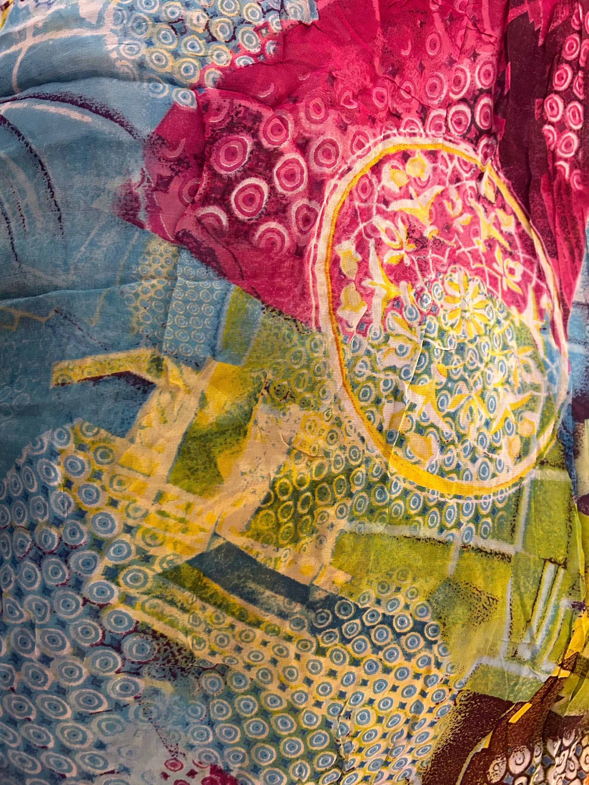 Cool Breeze Georgette Print