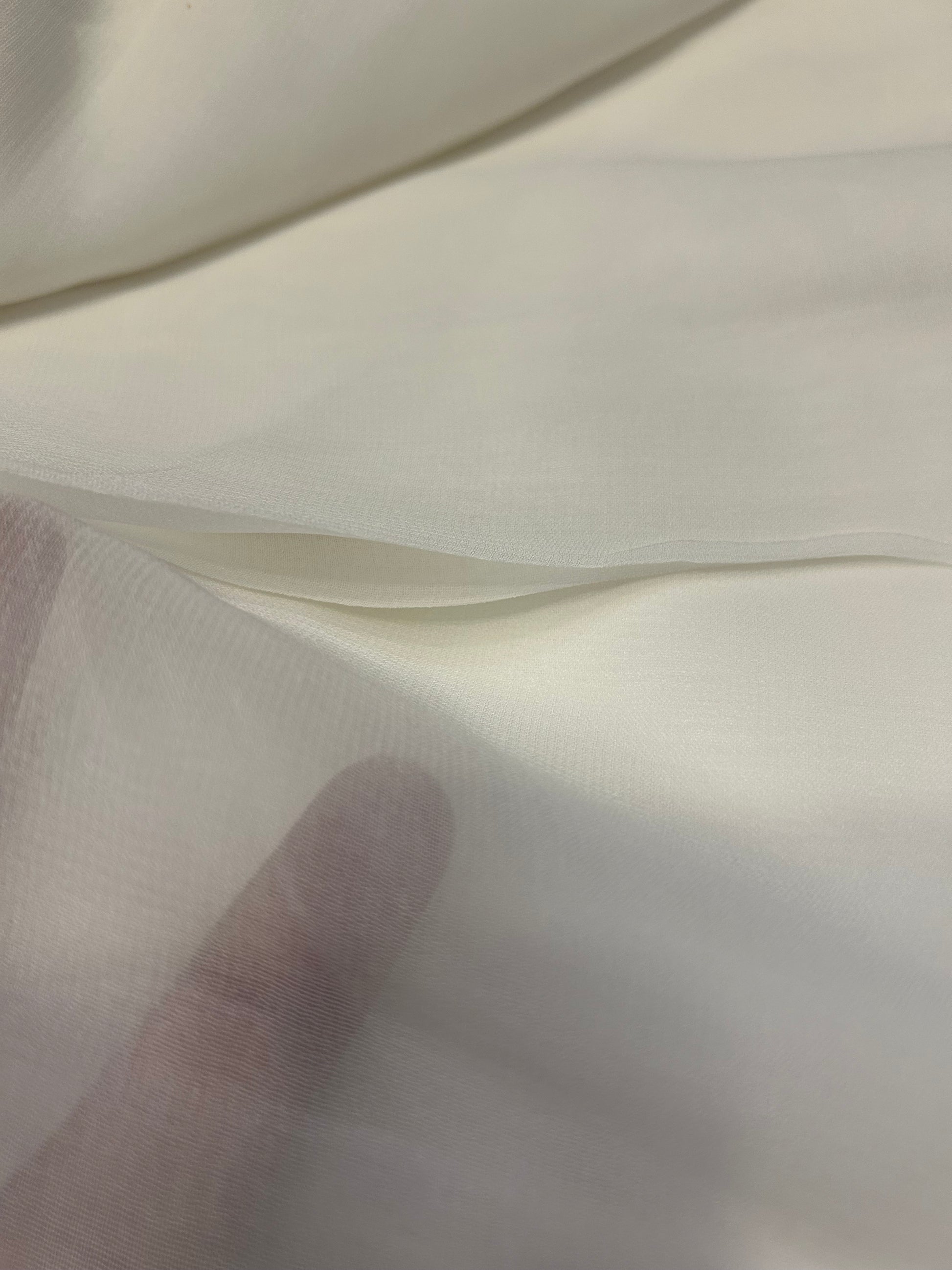 100% Viscose Dyeable Georgette 60 gram