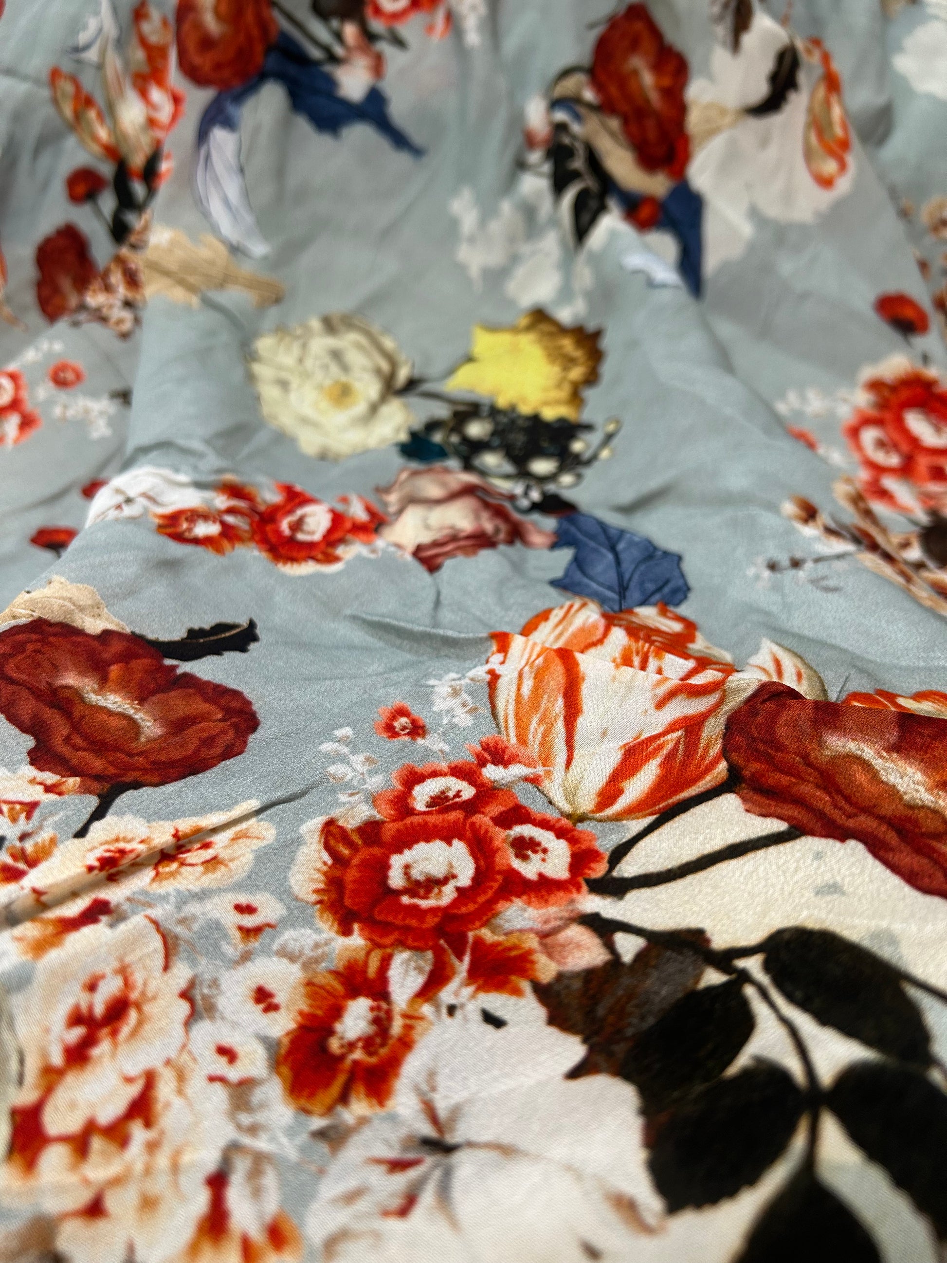 Garden Of Eden Crepe Print