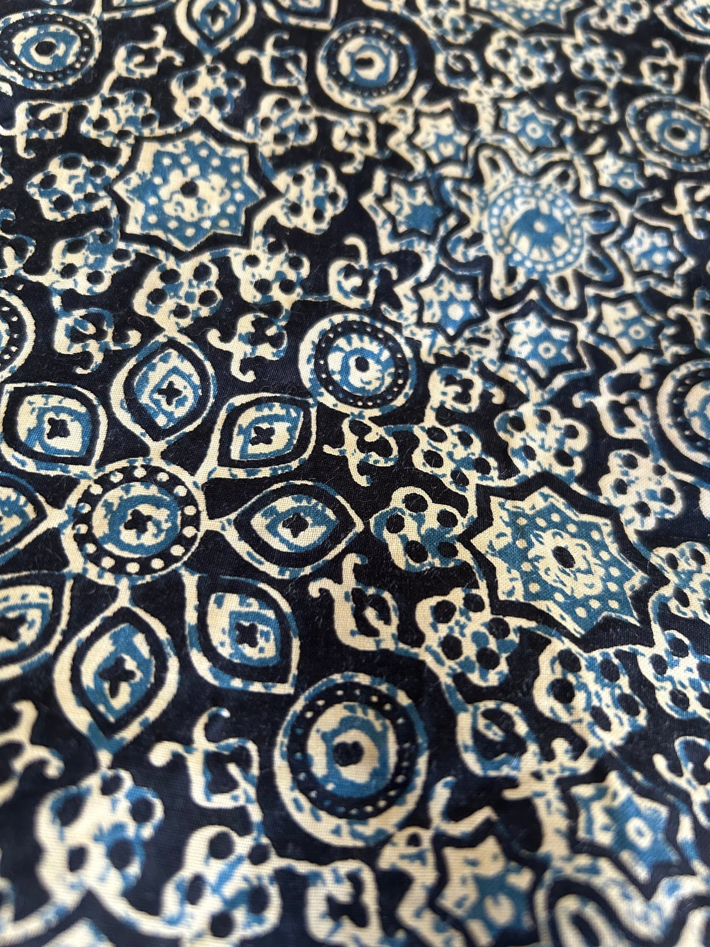 Ajrakh Print on Modal Satin