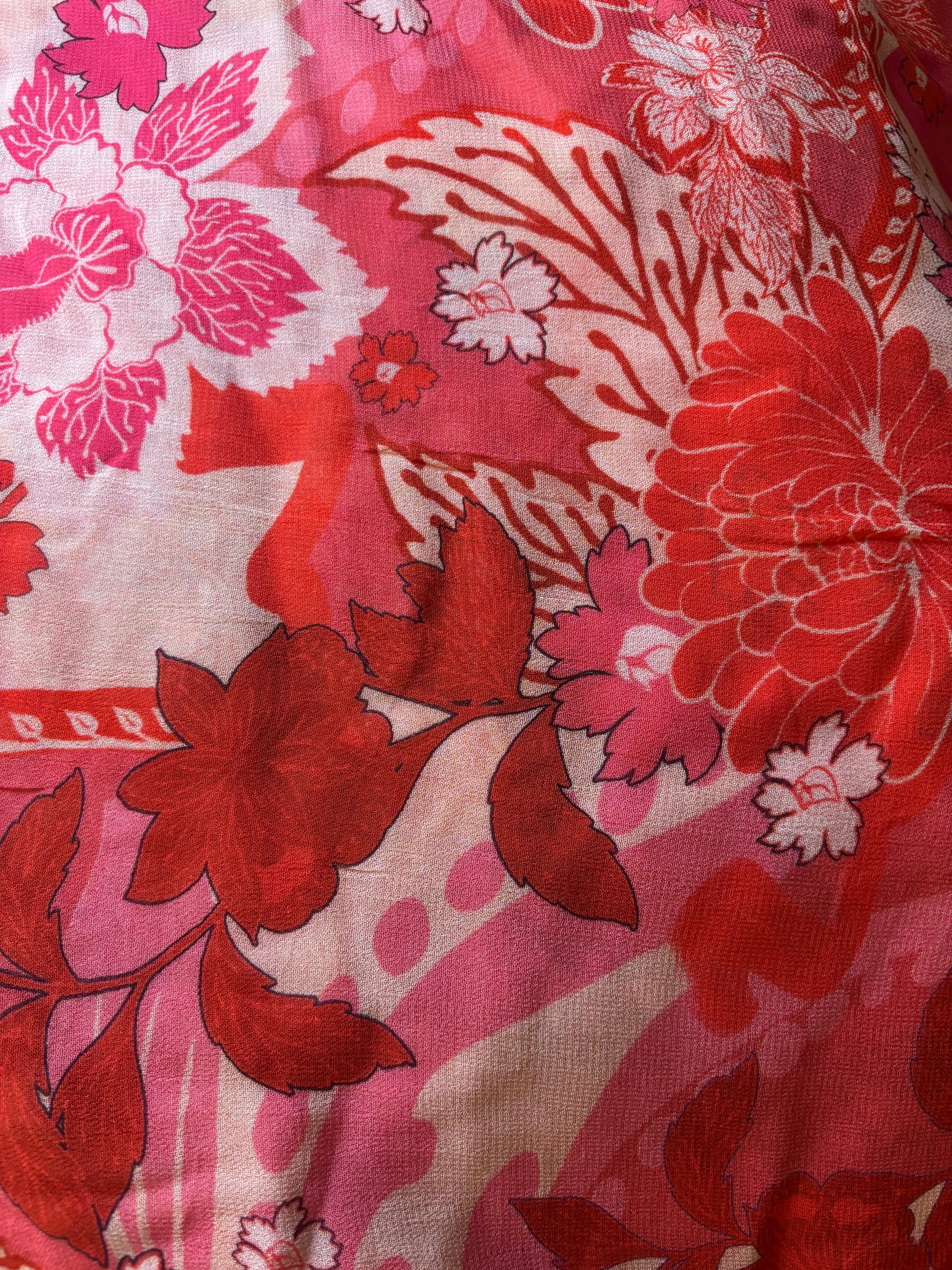 Festive Bloom Georgette