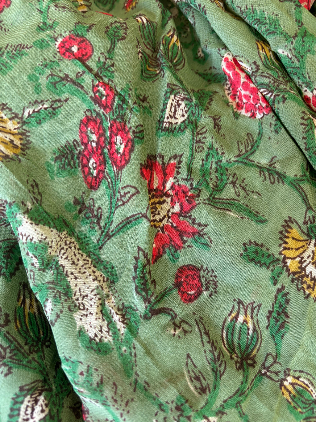 The Forest Georgette Print