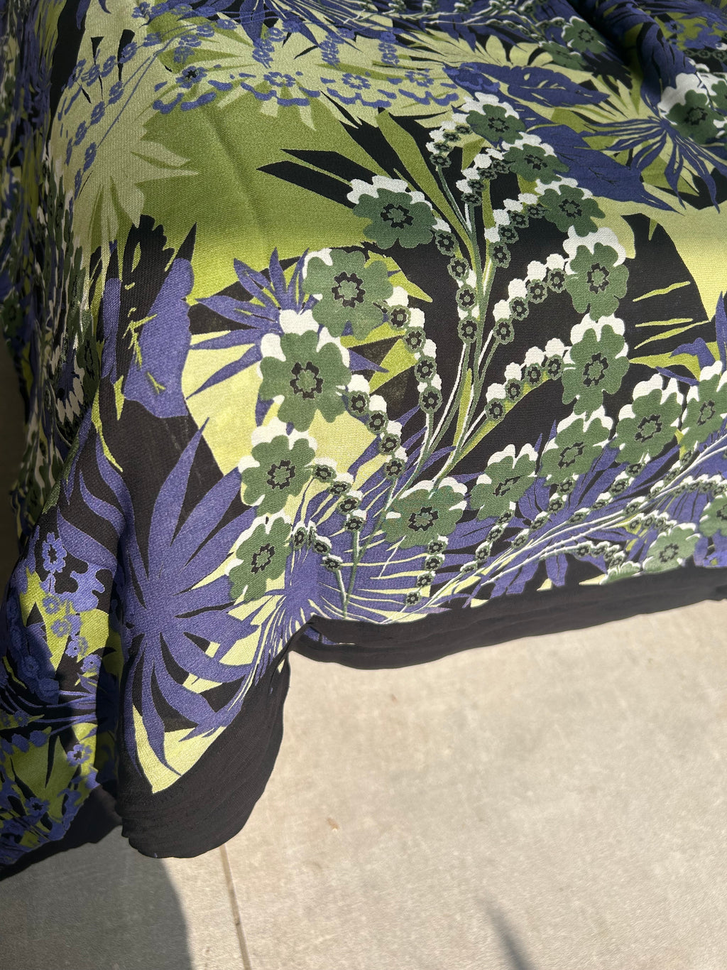Rain Georgette Print