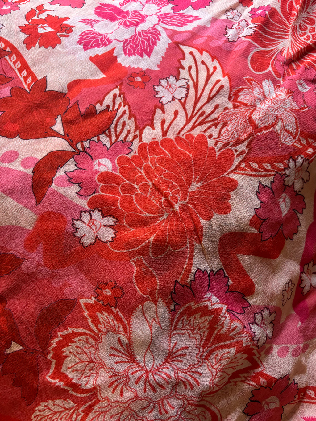 Festive Bloom Georgette