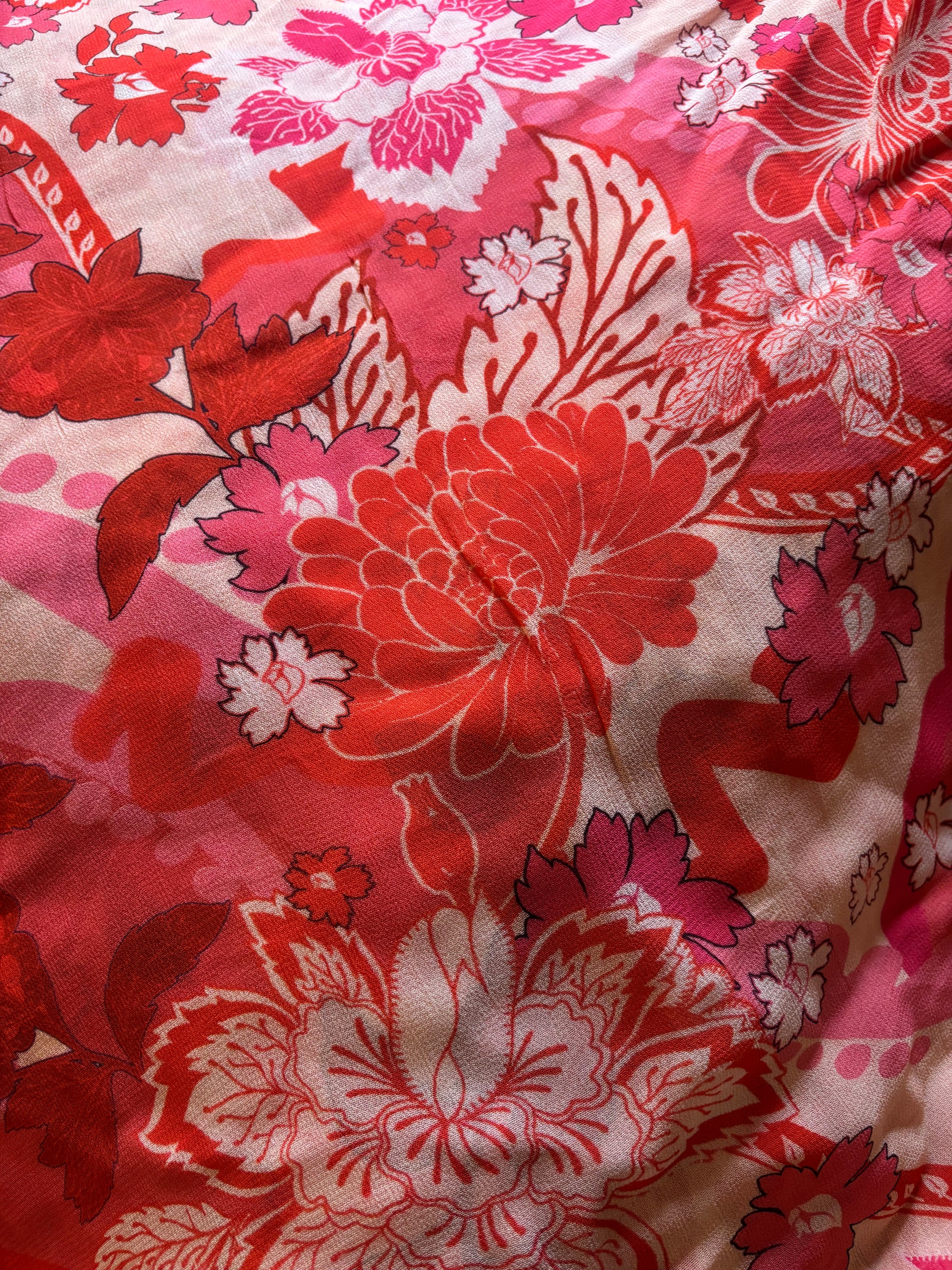 Festive Bloom Georgette