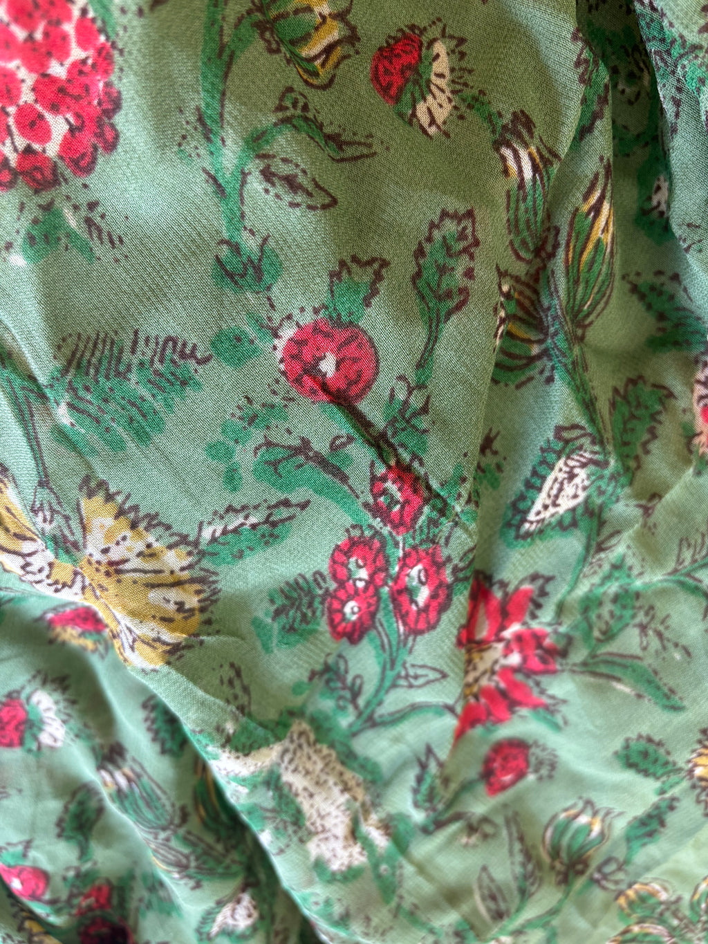 The Forest Georgette Print