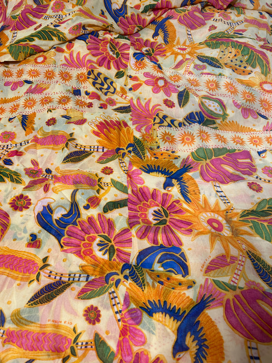 Exotic Georgette Print Fabric