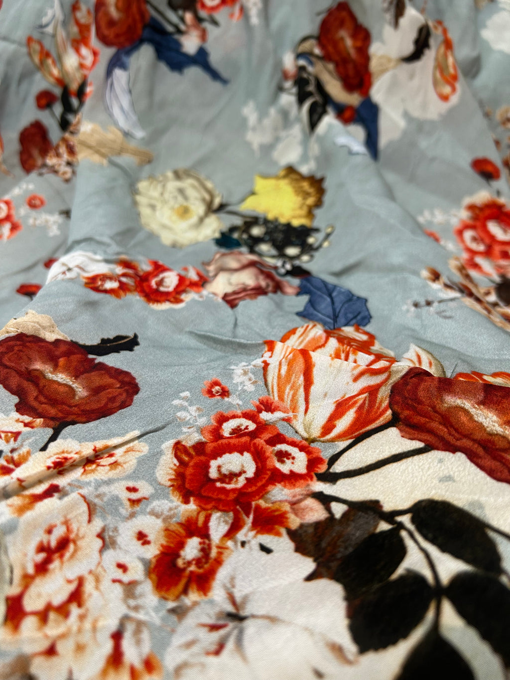Garden Of Eden Crepe Print