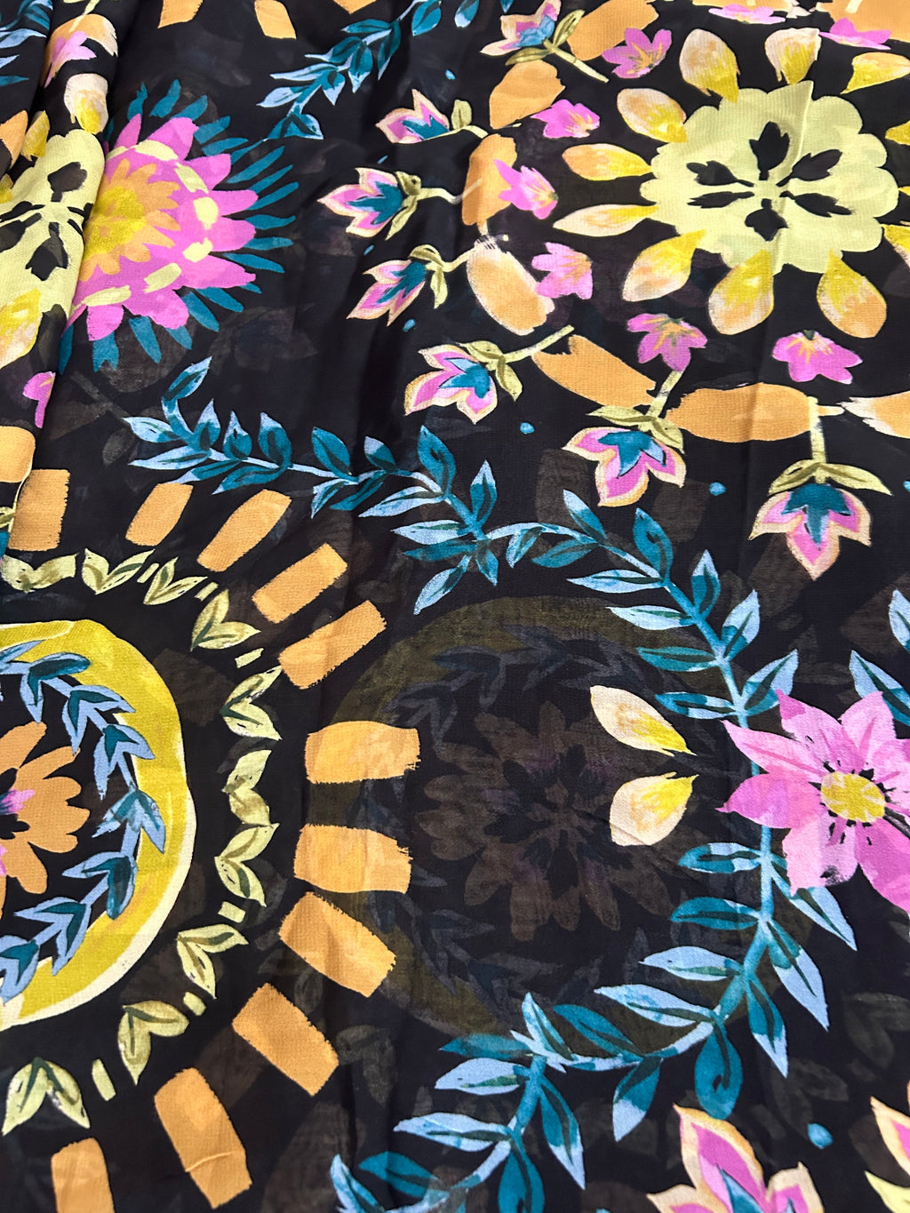 Azar Georgette Print