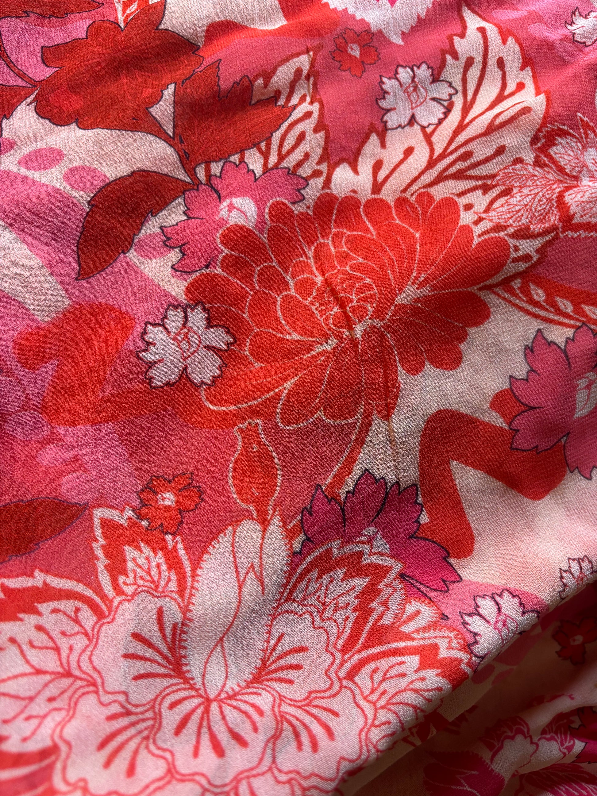 Festive Bloom Georgette