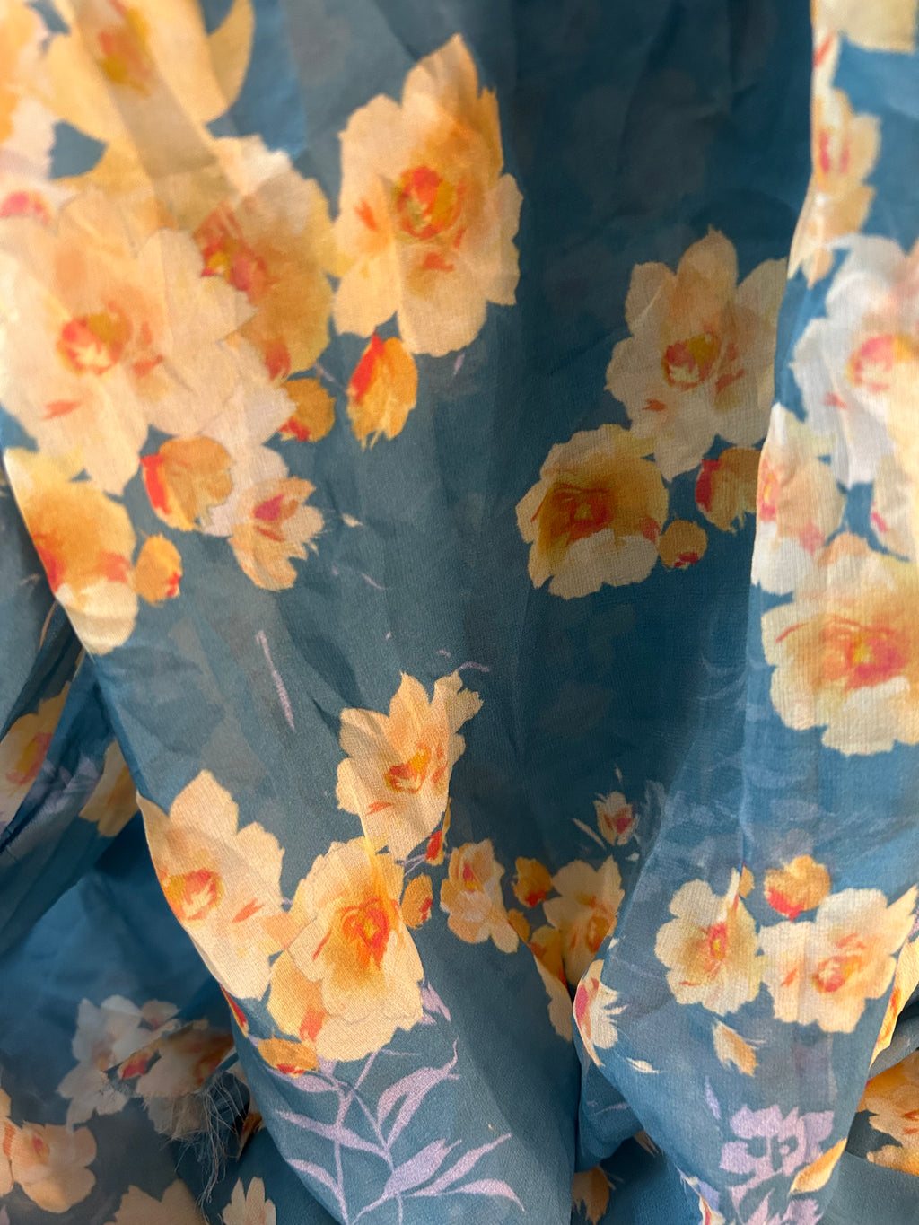 Pure Georgette Print Fabric