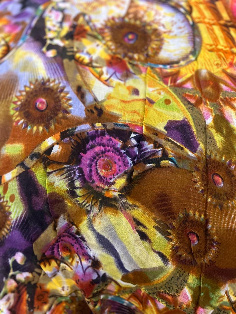 J Lopez Georgette Print